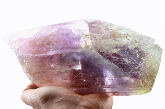 2545 gm Superb Large Double-Terminated Multicolor Natural Gemmy Kunzite Crystal – Afghanistan