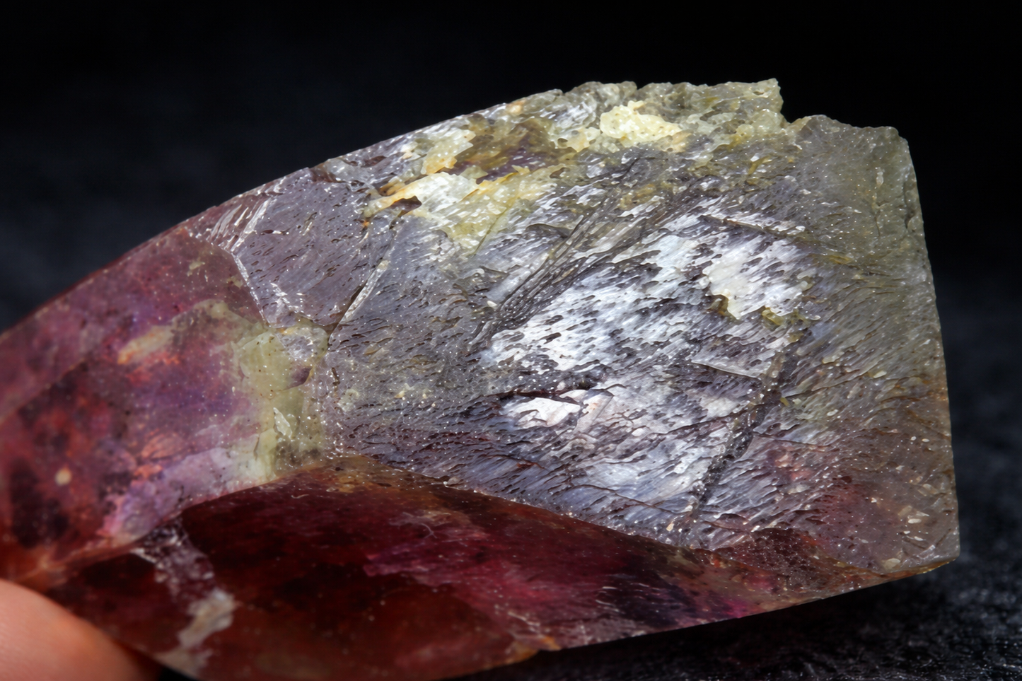 2545 gm Superb Large Double-Terminated Multicolor Natural Gemmy Kunzite Crystal – Afghanistan