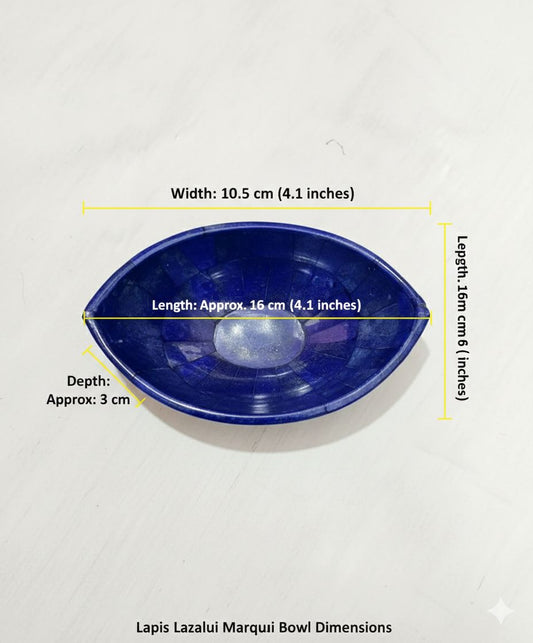 Handmade Royal Blue Lapis Lazuli with Jade Bowl – Afghanistan