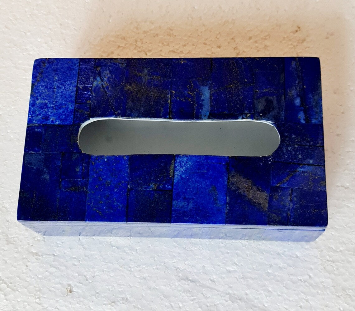 High Quality Lapis Lazuli Jewellery Boxes – 3 Pcs Set