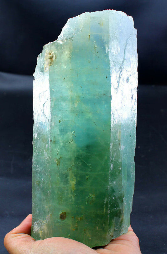 1645 gm Huge Double Terminated Natural Tri-Color Kunzite Crystal | Afghanistan
