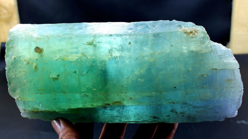 1645 gm Huge Double Terminated Natural Tri-Color Kunzite Crystal | Afghanistan