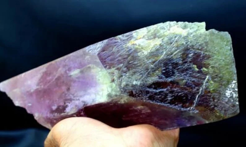 2545 gm Superb Large Double-Terminated Multicolor Natural Gemmy Kunzite Crystal – Afghanistan