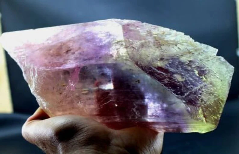 2545 gm Superb Large Double-Terminated Multicolor Natural Gemmy Kunzite Crystal – Afghanistan
