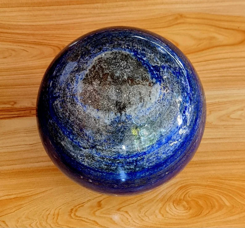 20.630 KG High-Grade Afghan Lapis Lazuli Lot – Polished Spheres & Hearts with Golden Pyrite