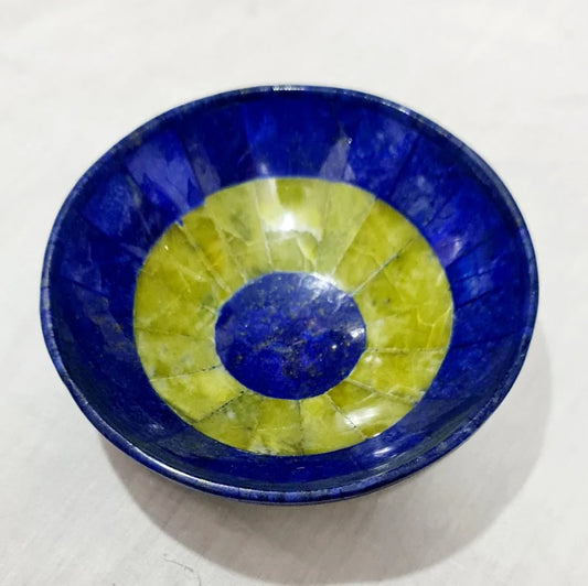 Handmade Royal Blue Lapis Lazuli Bowl – Afghanistan