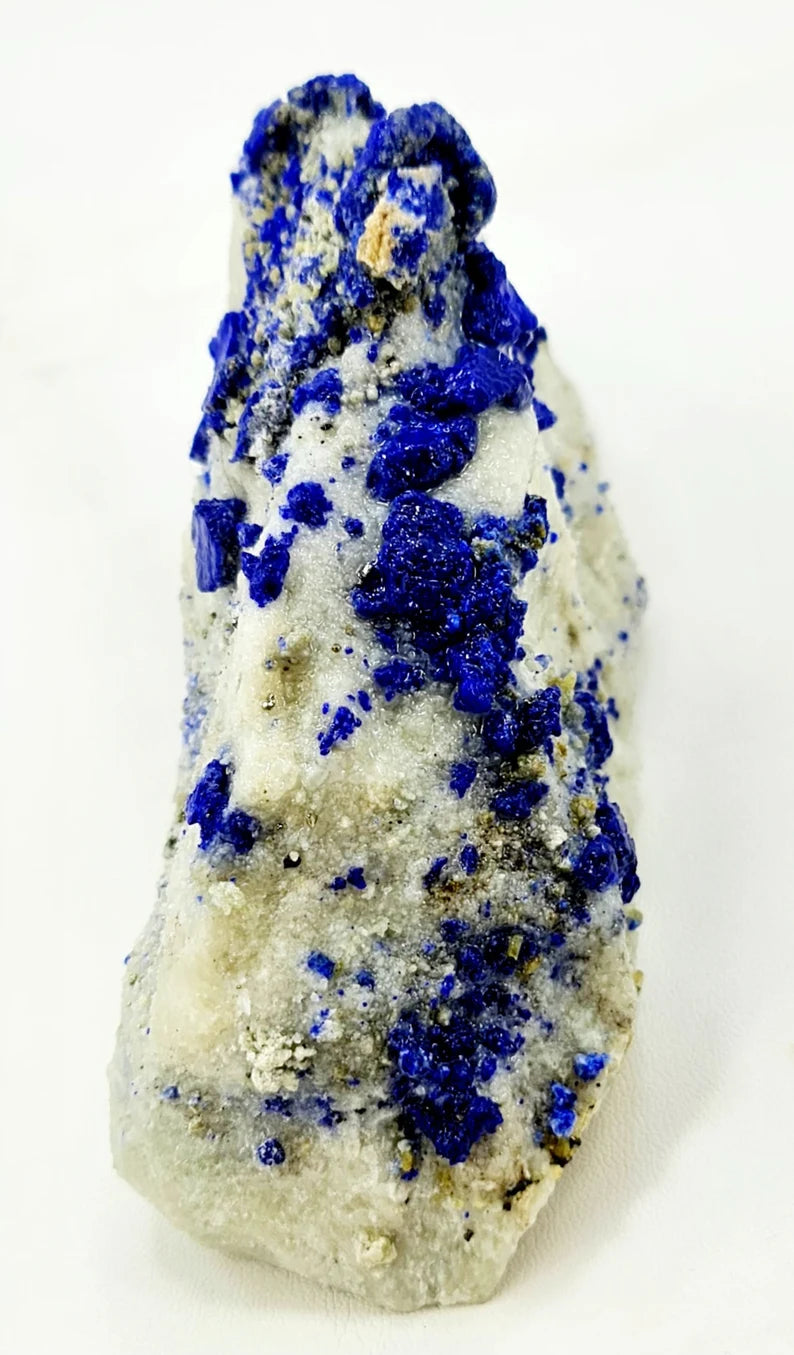 660 gm Royal Blue Natural Lazurite Crystal Cluster on Matrix Specimen- 76*150*47mm
