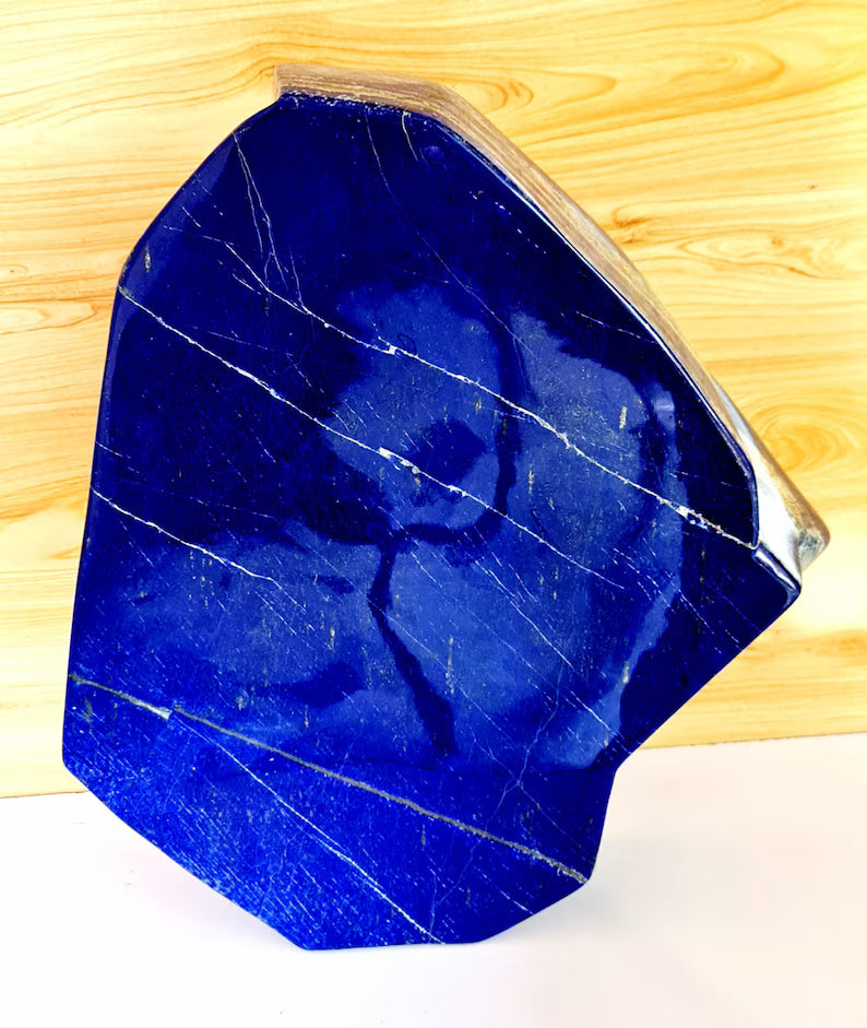 20.750 kg AAA+ Grade Royal Blue Lapis Lazuli Polished Freeform – Afghan Origin
