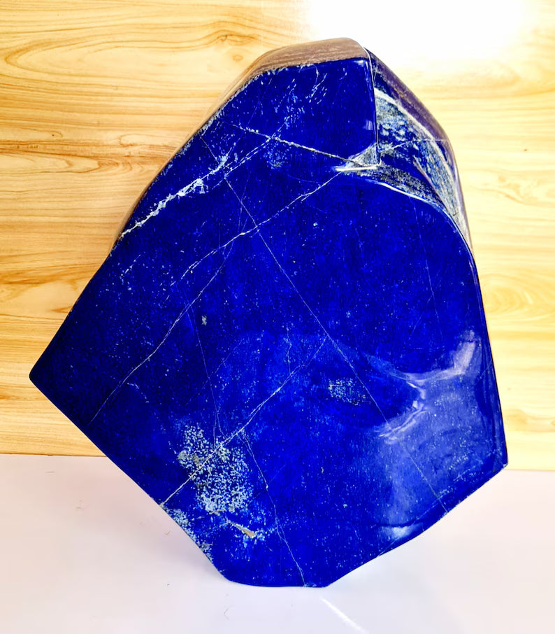 20.750 kg AAA+ Grade Royal Blue Lapis Lazuli Polished Freeform – Afghan Origin