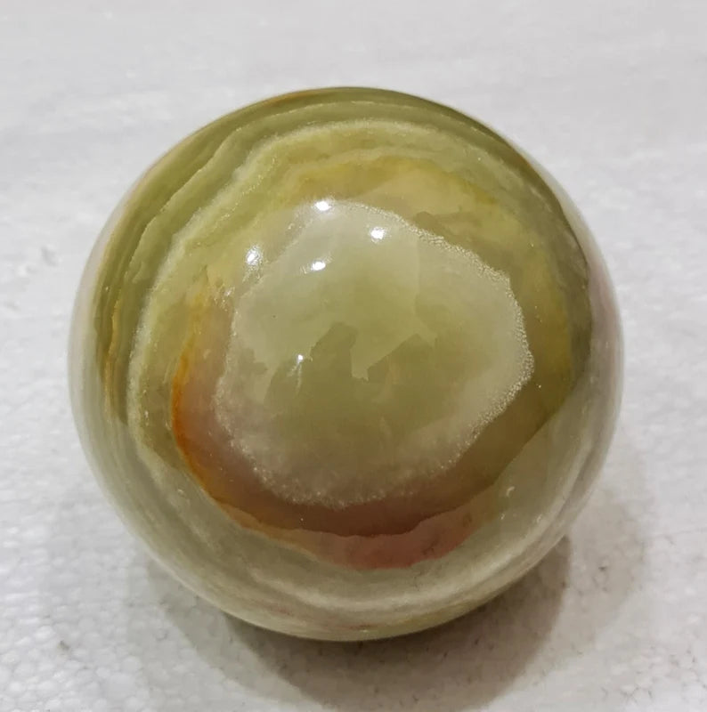1.470 kg Handmade Banded Onyx Polished Healing Sphere – 100 mm