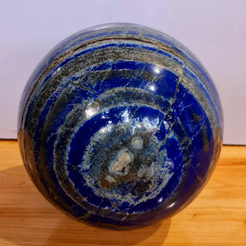 19.960 kg XXL Museum-Size High-Grade Afghan Lapis Lazuli Polished Sphere – 230 mm