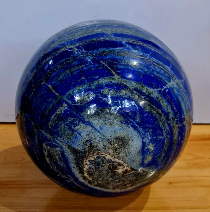 19.960 kg XXL Museum-Size High-Grade Afghan Lapis Lazuli Polished Sphere – 230 mm