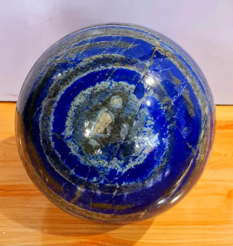 19.960 kg XXL Museum-Size High-Grade Afghan Lapis Lazuli Polished Sphere – 230 mm